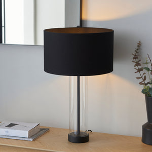 Touch Table Lamp in Matt Black finish (0711LES100440)