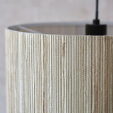 1 light Pendant in Woven Natural Seagrass (0711LON101691)