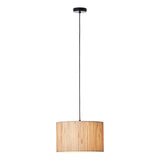 1 light Pendant in Woven Natural Seagrass (0711LON101691)