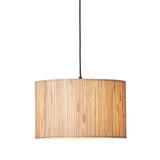 1 light Pendant in Woven Natural Seagrass (0711LON101691)