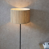 1 light Floor Lamp in Woven Natural Seagrass (0711LON101694)