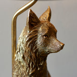 Fox Vintage Gold Table Lamp comes with Black tapered Shade (0711FOX106796)