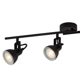 4 Light Split Bar Spotlight - Black Metal (0483FOC1544BK)