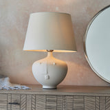 White Ceramic Table Lamp (Base Only) (0711MRS96105)