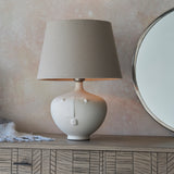 White Ceramic Table Lamp (Base Only) (0711MRS96105)