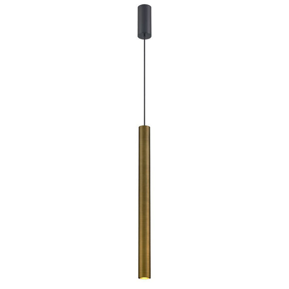 1 Light Pendant in Brushed Bronze (0194CHI464)