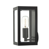 Outdoor Wall Light Black Glass IP44 (0183ERA0722)