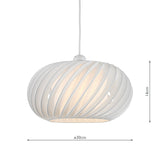 Explorer Small Slanting Non Elec Pendant (0183EXP6533)