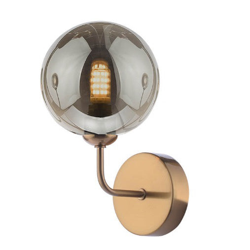 1 Light Wall Light Antique Bronze with Mix & Match Glass Options (0183FEY0763F)