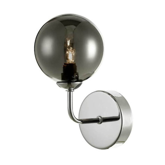 1 Light Wall Light Polished Chrome with Mix & Match Glass Options (0183FEY0750F)