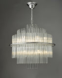 13 Light Pendant Polished Chrome Glass (0183LUK1750)