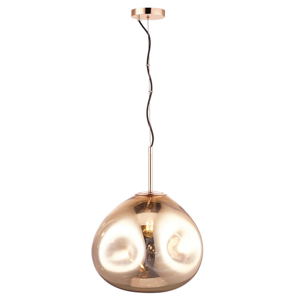 1 Light Large Pendant Gold  (0268NINPG180801LG)