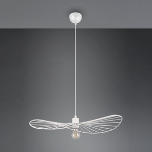 1 Light Pendant White Matt Metal (1542CHA31451031)