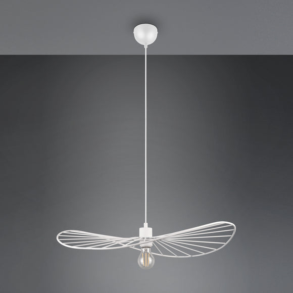 1 Light Pendant White Matt Metal (1542CHA31451031)