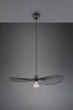 1 Light Pendant Black Matt Metal (1542CHA31451032)