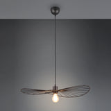 1 Light Pendant Black Matt Metal (1542CHA31451032)