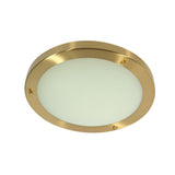 2 Light Flush Bathroom Light IP44 - 310MM (1284RONSM31)