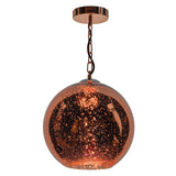 1 Light Electro Plated Pendant Copper Finish (0183SPE0164)