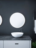 Tunable LED Bathroom Mirror 600 mm IP44 Dimmable Demister (1356SUDSY9009)