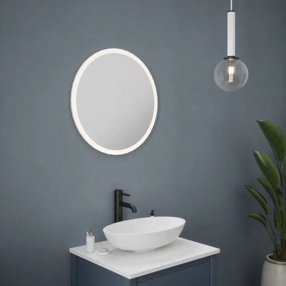 LED Bathroom Mirror 600 mm IP44 Demister (1356OSLSY9060)