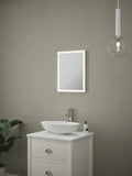 LED Bathroom Mirror 390 x 500 mm IP44 Diffused Border (1356FLOSY9061)