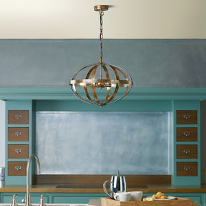 3 Light Pendant Petrol Copper (0183SYM0364)