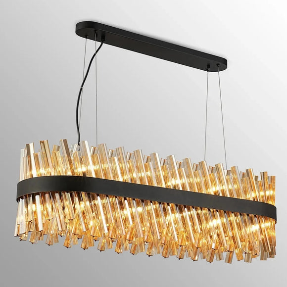 1m 24 Light Oblong Pendant G9 - Available in 9 finishes (UNIS1MOBLONG)