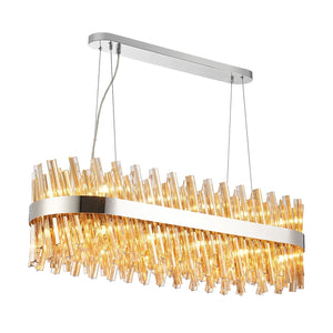 1m 24 Light Oblong Pendant G9 - Available in 9 finishes (UNIS1MOBLONG)