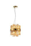 25cm 6 Light Round Pendant G9 - Available in 9 finishes (UNIS25)