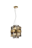 25cm 6 Light Round Pendant G9 - Available in 9 finishes (UNIS25)