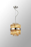 25cm 6 Light Round Pendant G9 - Available in 9 finishes (UNIS25)