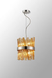 25cm 6 Light Round Pendant G9 - Available in 9 finishes (UNIS25)