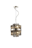 25cm 6 Light Round Pendant G9 - Available in 9 finishes (UNIS25)