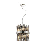 25cm 6 Light Round Pendant G9 - Available in 9 finishes (UNIS25)