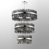 3 Tier Pendant 60cm + 80cm + 1m, 18 + 24 + 32 Light G9 Available in 9 finishes (1230UNIS9879)