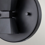 1 Light Bathroom IP44 Wall Light in Matte Black (0178BOW1MB)