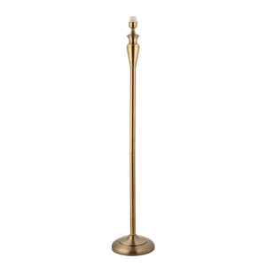 Floor lamp base with an antique brass effect finish (0711OSLFLAN)