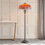 Tiffany Style Flame Floor Lamp (0711DRA64070)