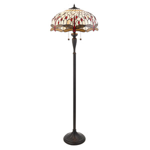 Tiffany Style Beige Floor Lamp (0711DRA70940)