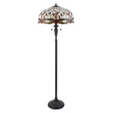 Tiffany Style Beige Floor Lamp (0711DRA70940)