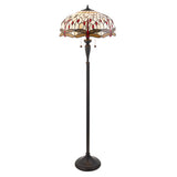 Tiffany Style Beige Floor Lamp (0711DRA70940)