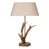 ANTLER Small Table Lamp complete with LEX1501 Shade (0255ANT4129)