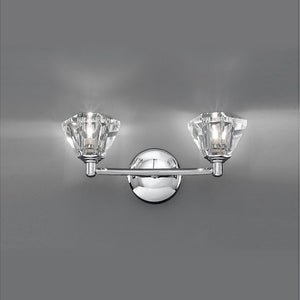 2 Light Wall Bracket in Chrome Finish (0194TWIFL21622)