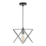 Pendant Matt Black & Bright Chrome (0183MID0150)