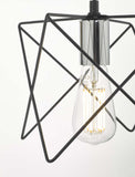 Pendant Matt Black & Bright Chrome (0183MID0150)