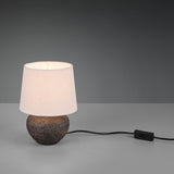 Ceramic Table Lamp comes with Fawn Fabric Shade (SMALL) (1542LOUR5096)