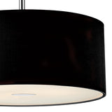 3 Light Pendant Black 600MM (0183ZAR1722)