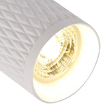 Track Adjustable Spot Light in Sand White (BUSTER121B)