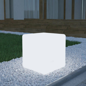 Garden Party Light - White cube IP65 - 40cm side (1473UBOS40)